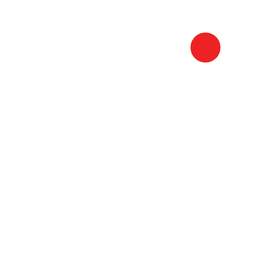 camera icon white and red